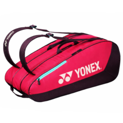 TEAM RACQUET BAG 9 RUBY RED