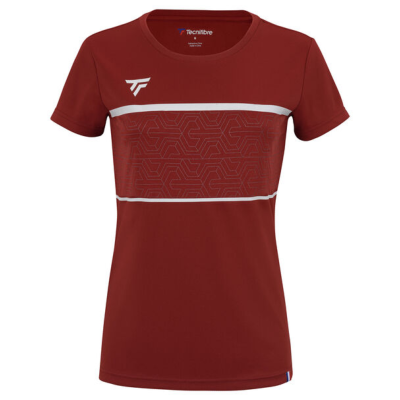 T-SHIRT TEAM TECH CARDINAL WOMEN