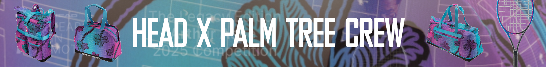 édition limité head x palm tree crew
